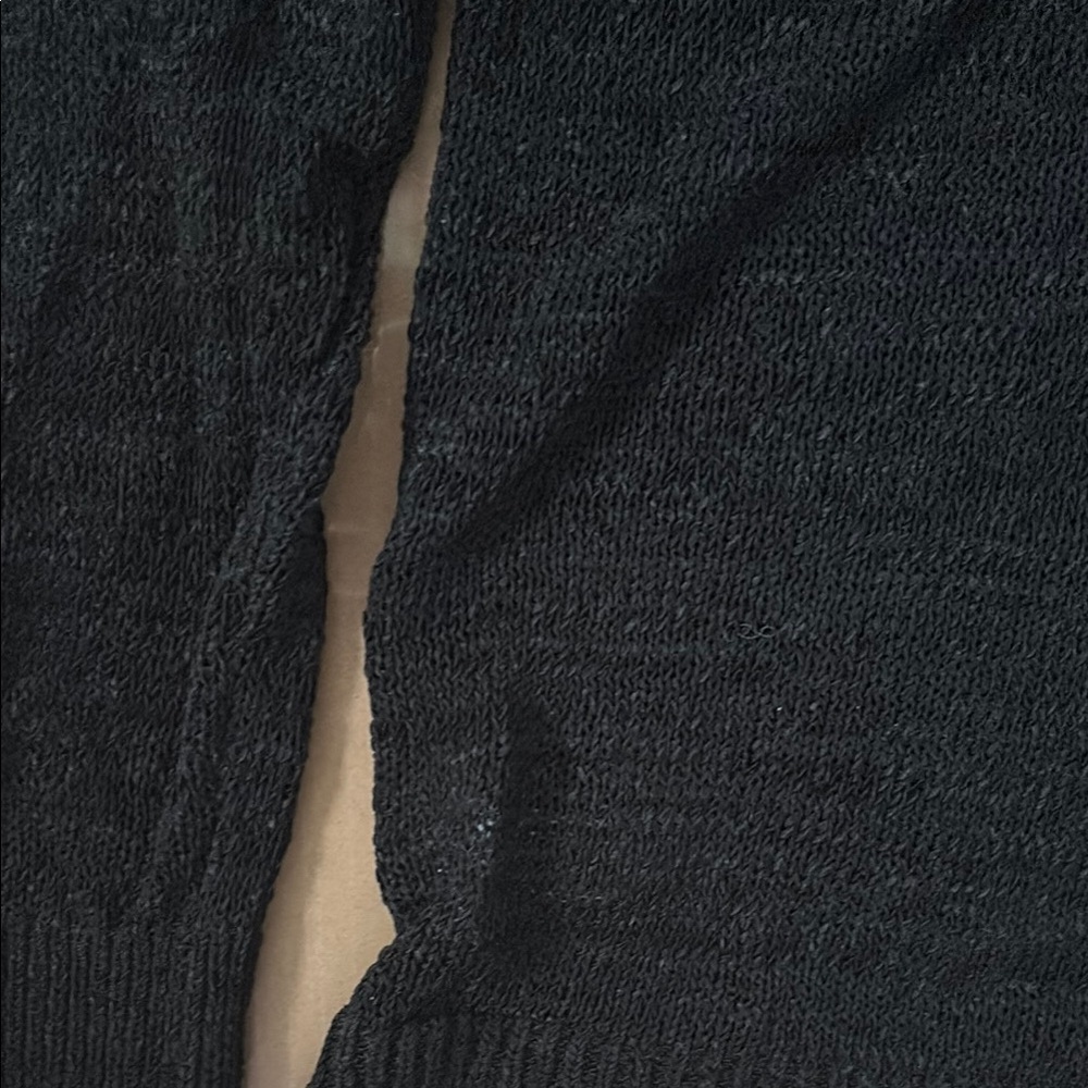 Ann Taylor Women's Black textured sweater Small - Picture 4 of 4